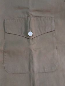 MENS BEIGE PATTAN SET Shirt and Pants