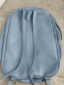 Light Blue Studded Backpack