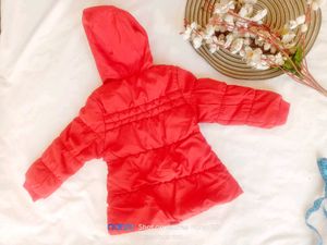 Cute Red Kids Puffer Jacket
