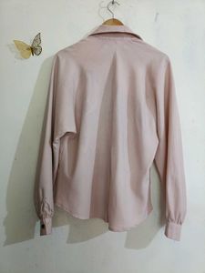 Blush Button-Down Shirt