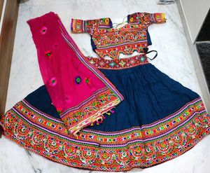 Navratri Special Traditional Gujarati Mirror Work
