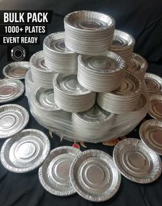 Silver Paper Plates