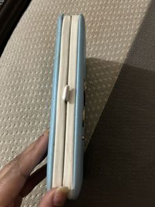 Pink &amp; Silver Metal Wallet