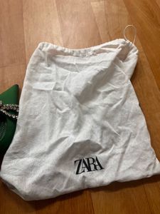 Zara Green Jewel Bow Heels