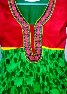 One Time Used Beautiful Anarkali Kurti