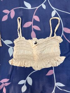 Cute Smocked Crop Top