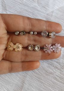 Assorted Stud Earrings Set
