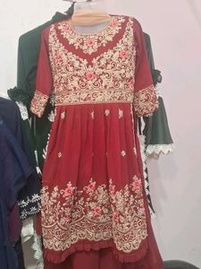 Eythenic Wear For Baby Girl Suit