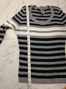 Striped Long Sleeve Top