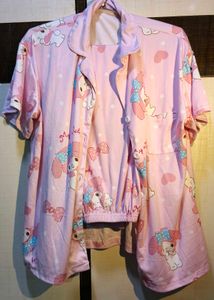Cute Pink Korean Nightsuit