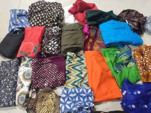 8 set Cut Pieces Cotton And Mix Combo