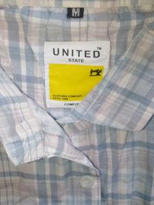 Plaid Button-Down Shirt
