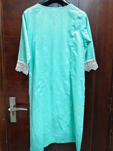 Elegant Teal Kurta.