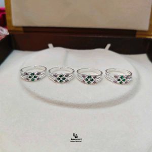 Pure Silver Toe Rings For Daily Wear