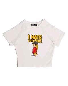 Graphic Print Cropped T-Shirt