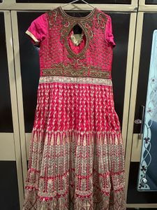 Magenta Anarkali
