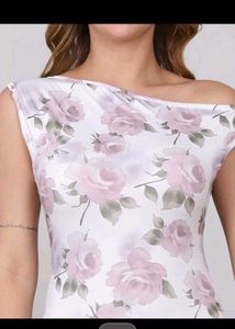 Floral Off-Shoulder Dress