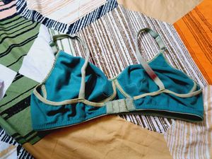 Teal Comfort Bra
