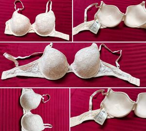 Lace Trimmed under wired Bra