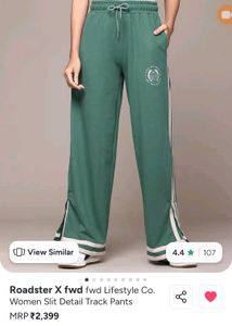 Roadster Comfortable Green Sweatpants