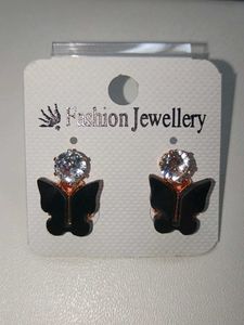 Chic Butterfly Stud Earrings For Girl!!