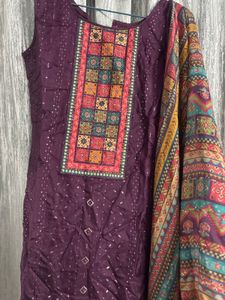 Elegant Embroidered Kurta