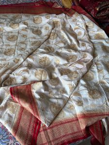 Pure silk kadhua weave banarasi saree
