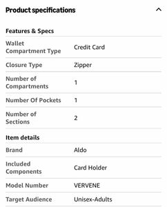 Aldo Floral Wallet