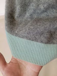 Cozy Grey Knit Top