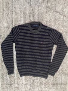 Tommy Hilfiger Men’s Striped crew neck Sweater