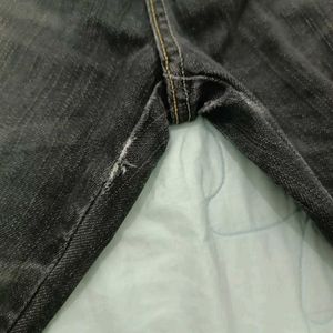 Stylish Dark Wash Flare Jeans