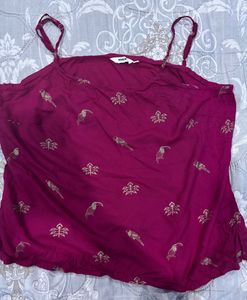 Cute Bird Print Camisole Top🎀