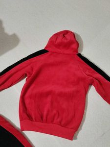 Cute Red Love Hoodie &amp; Pants Set