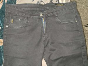 Classic Black Denim Jeans