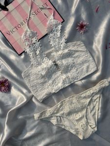 Floral Lace Bikini Set