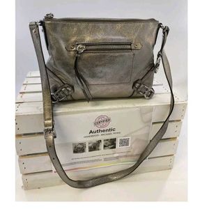 Authentic Michael Kors Metallic Sling Bag