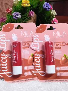 MILA BEAUTE Tinted Juicy Lip Balms Combo with 12 H