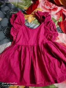 Pretty pink Ruffled Sleeve Top