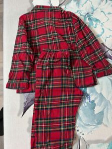 Cozy Plaid Pajama Set