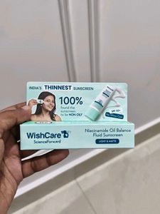 WishCare Niacinamide Oil Balance Sunscreen