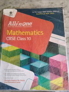 All in One Mathematics CBSE Class 10