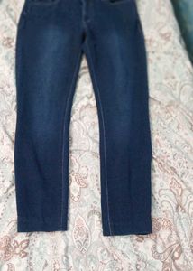 Classic Dark Wash Denim Jeans