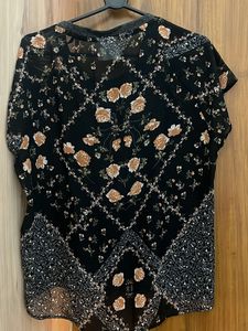 Vero Moda Rock n Roll Graphic Top