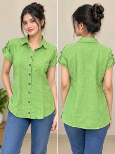 🌿 Lime Green Casual Shirt | Women’s Wear 🌿