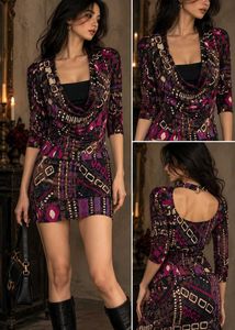 cowl neck bodycon
