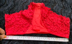 Red Lace Thong Panty 🤎