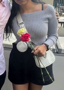 Zara Grey Ribbed Knit Sweater