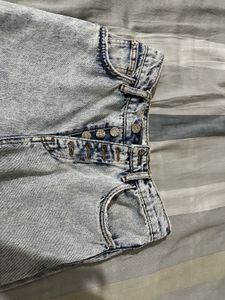 Acid Wash Denim Jeans