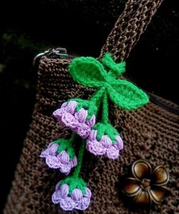 Handmade Crochet Flower Charm