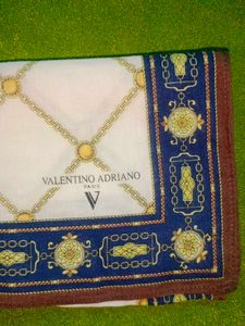 Vintage Valentino Andriano Paris Handkerchief